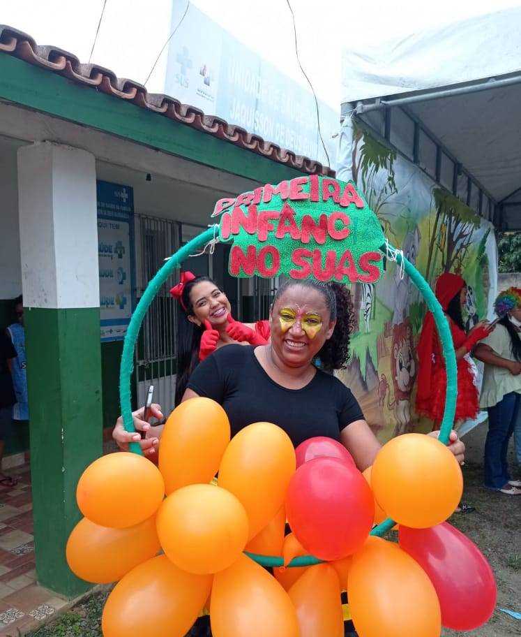 Camacã: PSF Dr. Jaquisson de Deus I leva diversão paras crianças do Bairro Novo de São João do Panelinha